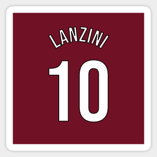 Lanzini 10 Home Kit - 22/23 Season Sticker